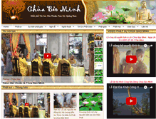 Tablet Screenshot of chuabaominh.com